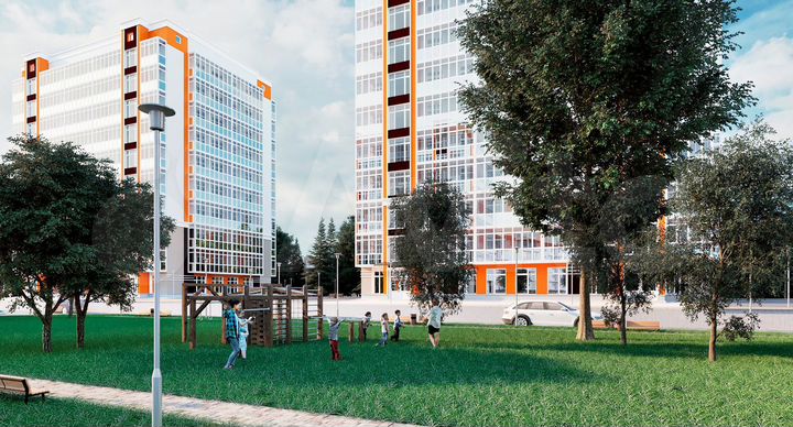 2-к. квартира, 61,6 м², 5/10 эт.