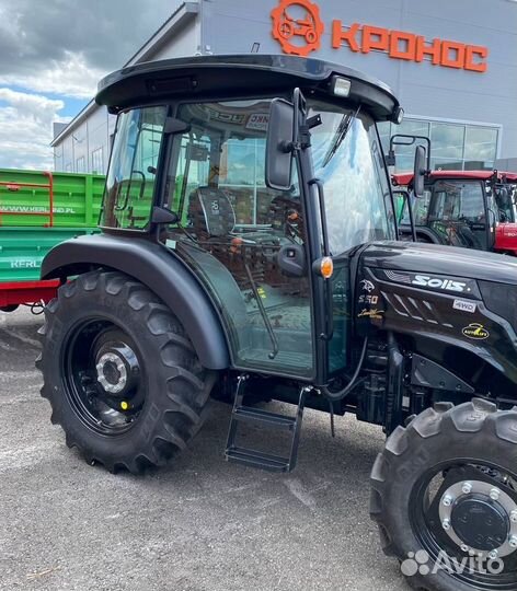 Трактор SOLIS 50C A/С 4x4 12+12, 2023