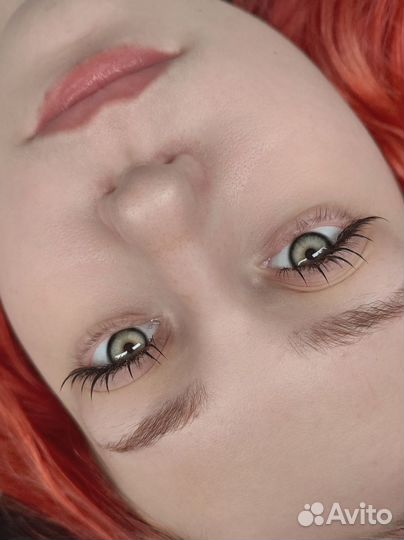 Наращивание ресниц Оформление бровей