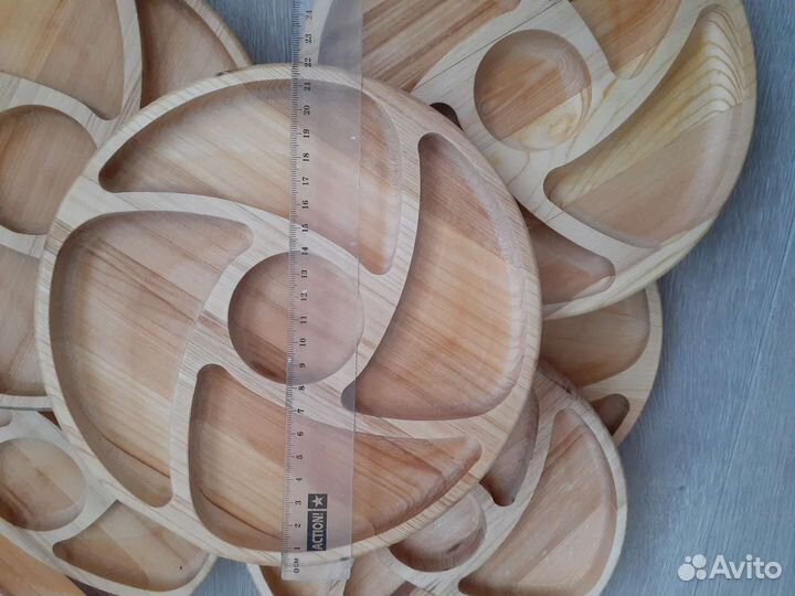 Менажница деревянная