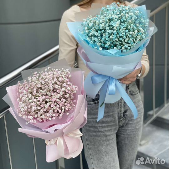 Букет / Композиция из гипсофилы с доставкой