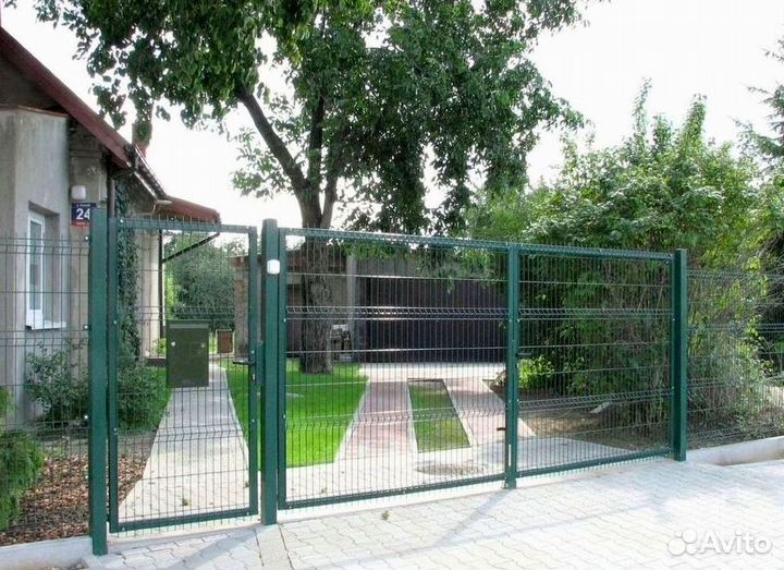 Забор из 3D сетки от производителя