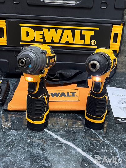 Набор шуруповерт+импакт Dewalt 2в1