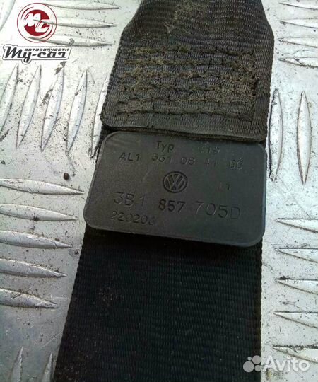 Ремень безопасности передний левый volkswagen passat b5 рестайлинг (2000-2005) 1.9 3b1857705d
