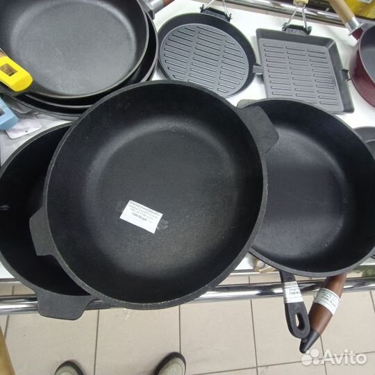 Чугунная сковорода жаровня