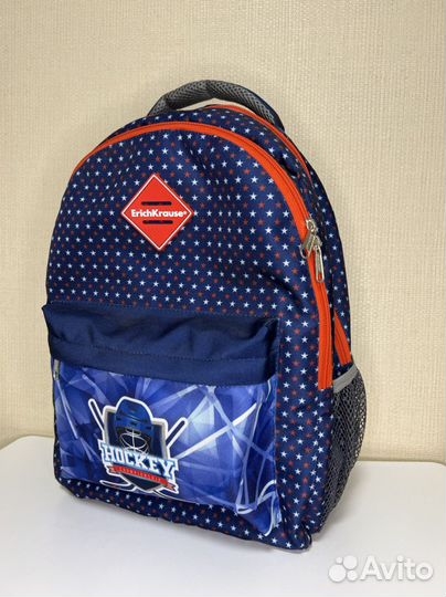 Школьный рюкзак. Детский партфель. хоккей