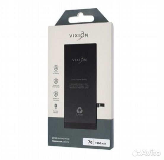 iPhone 7. Аккумулятор. Новый. Vixion