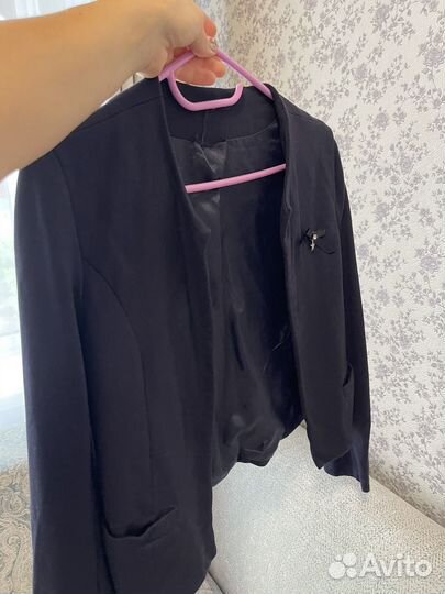 Пиджак школьный для девочки 158