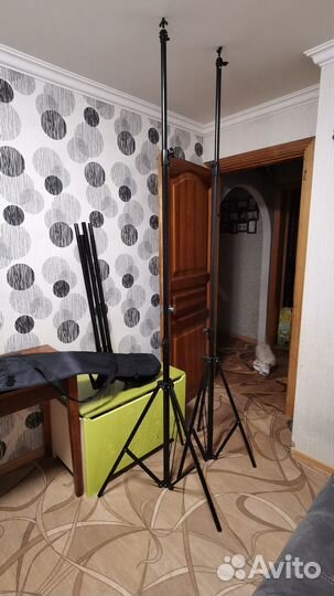 Хромакей и система установки фона 4 метра