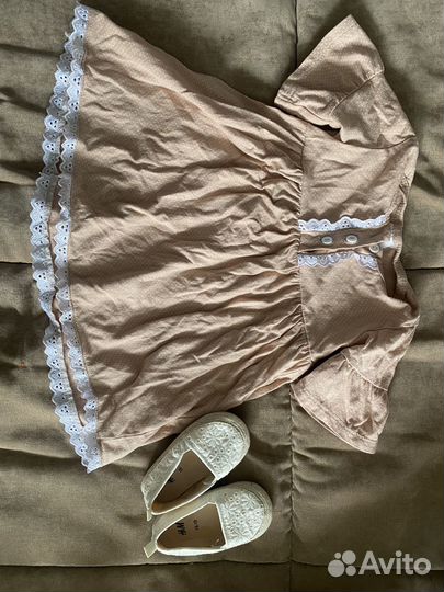 Вещи пакетом на девочку 74 80 zara hm