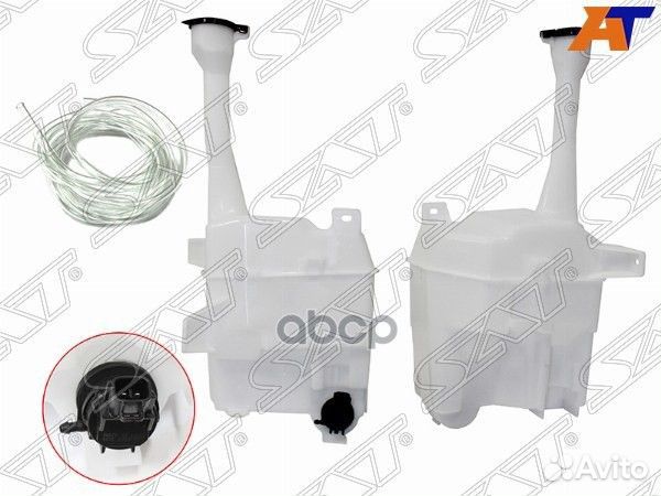 Бачок омывателя toyota camry 06-11 под 2 мотора