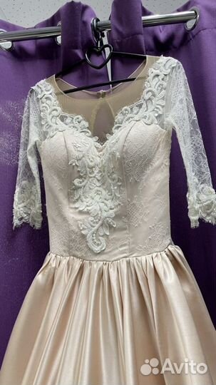 Свадебное платье пышное