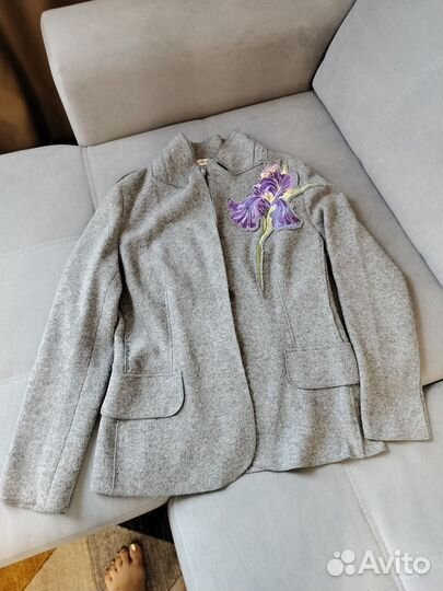 Шерстяной пиджак/жакет