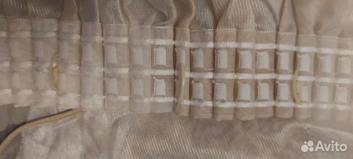 Тюль высота 2.52 ширина 2 2 м