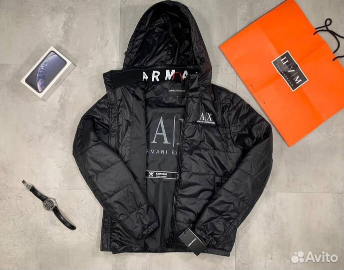 Мужская осенняя куртка Armani Exchange