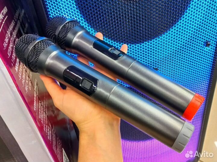 Колонка Eltronic 1500w Мега бас 105см 24кг