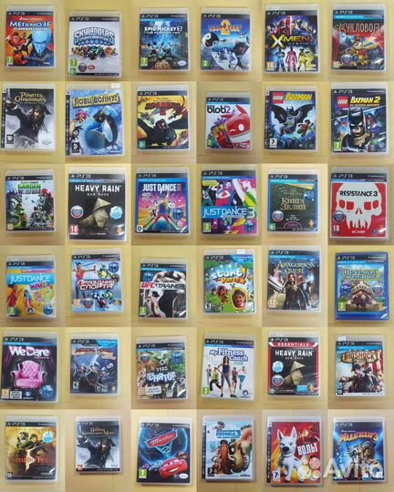Sony PS3 игры playstation лицензия