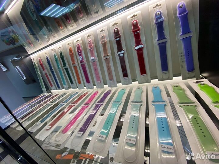 Цветные ремешки для Apple Watch Все размеры