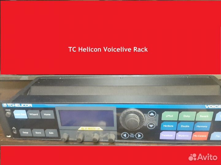 Вокальный процессор tc Helicon Voicelive Rack