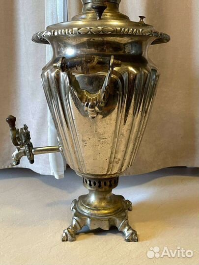 Самовар угольный старинный