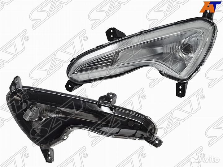 Противотуманная фара левая Hyundai Solaris 1 рест