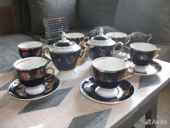 Чайный сервиз Снежинка СССР Довбыш