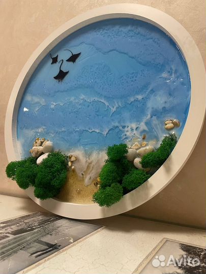 Море из эпоксидной смолы 