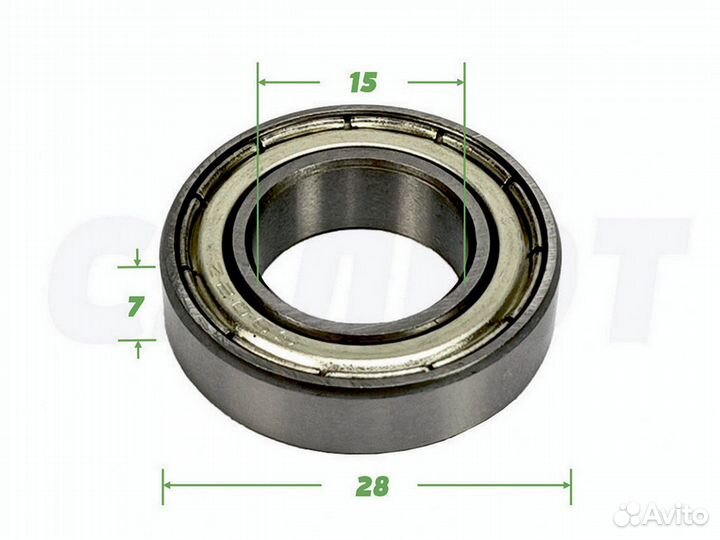 Подшипник для втулки 6902Z