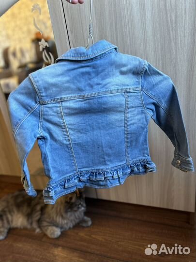 Джинсовка для девочки 98 см