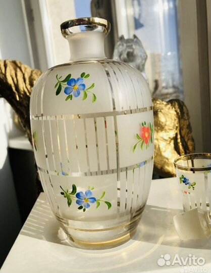 Штоф и рюмка винтаж