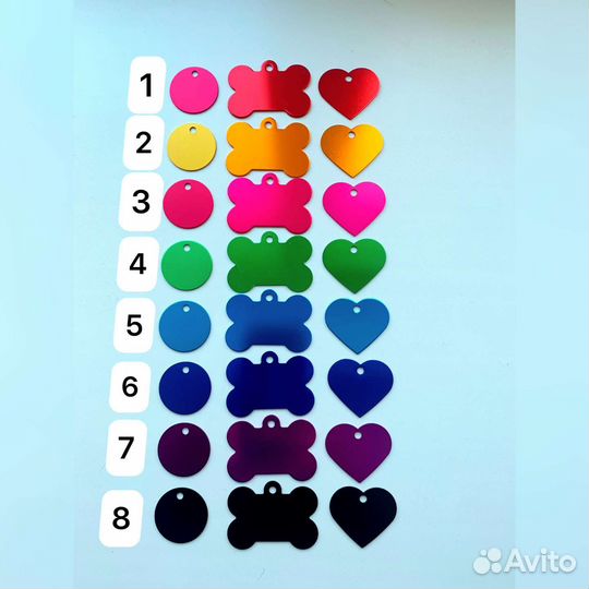 Адресник для собак, кошек, других питомцев