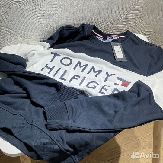 Tommy hilfiger мужская кофта свитшот М оригинал