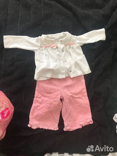 Одежда для новорожденных пакетом 56-62