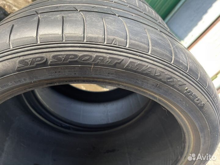 Dunlop SP Sport Maxx 275/45 R20 и 315/40 R20