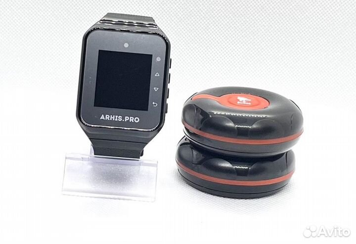 Кнопка вызова официанта персонала Классик и часы