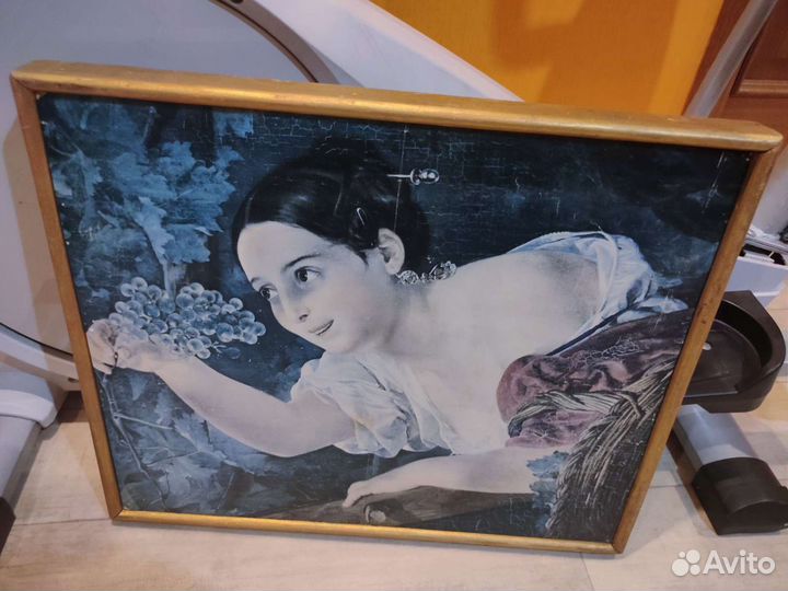 Картина репродукция ретро Брюллов