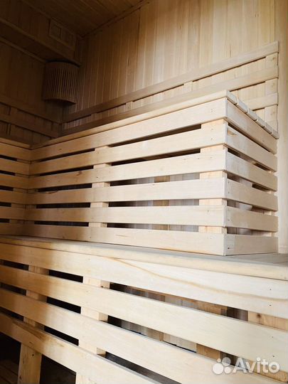 Баня сауна с бассейном