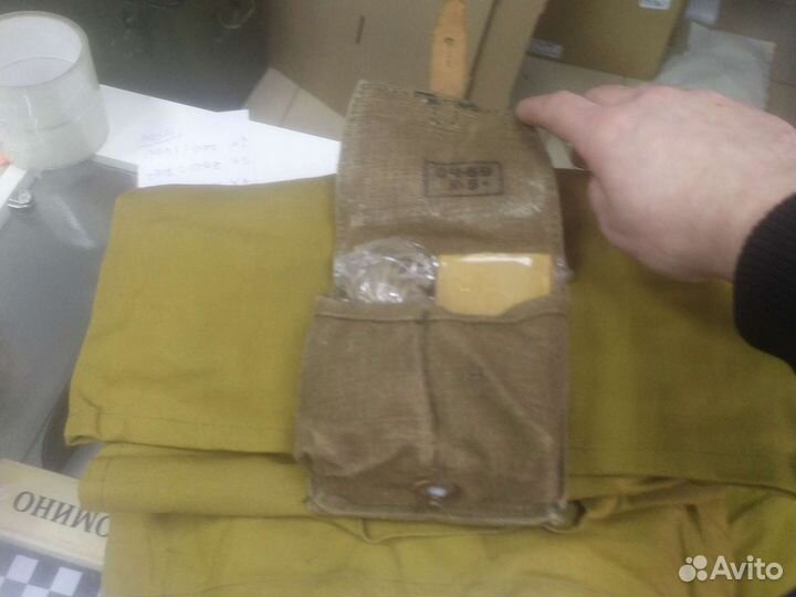 Подсумок гранатный СССР двухсекционный +