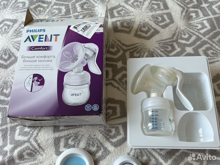 Молокоотсос avent comfort ручной