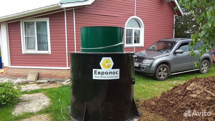 Септик для дома и для дачи евролос эко 4