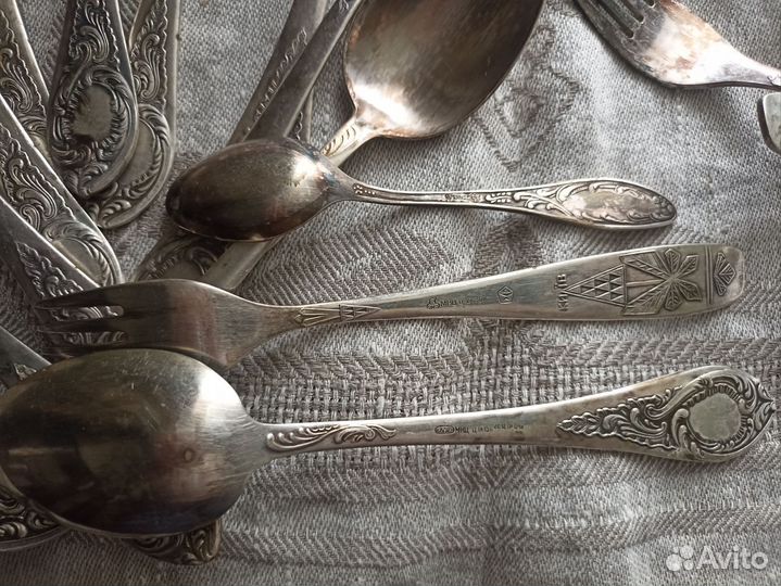 Ложки мнц Киев времён СССР