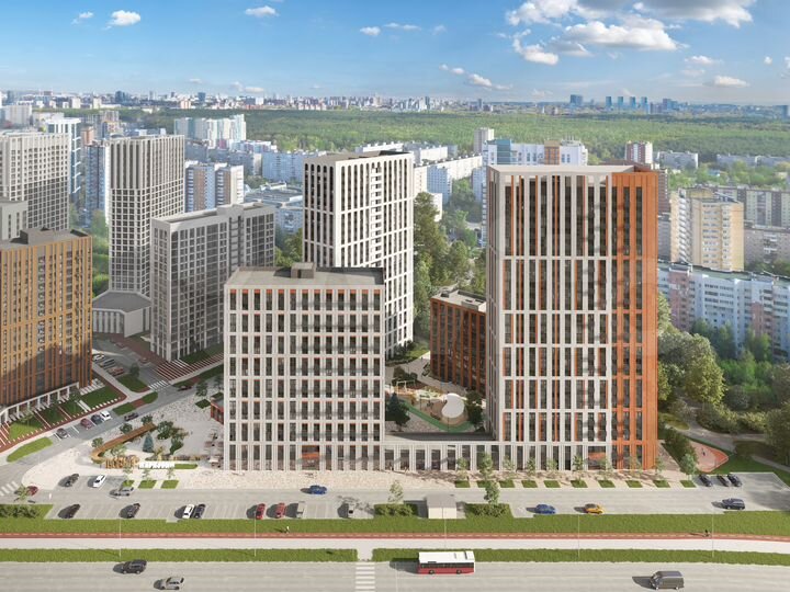 4-к. квартира, 70,8 м², 3/25 эт.