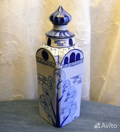 Штоф, старая Гжель