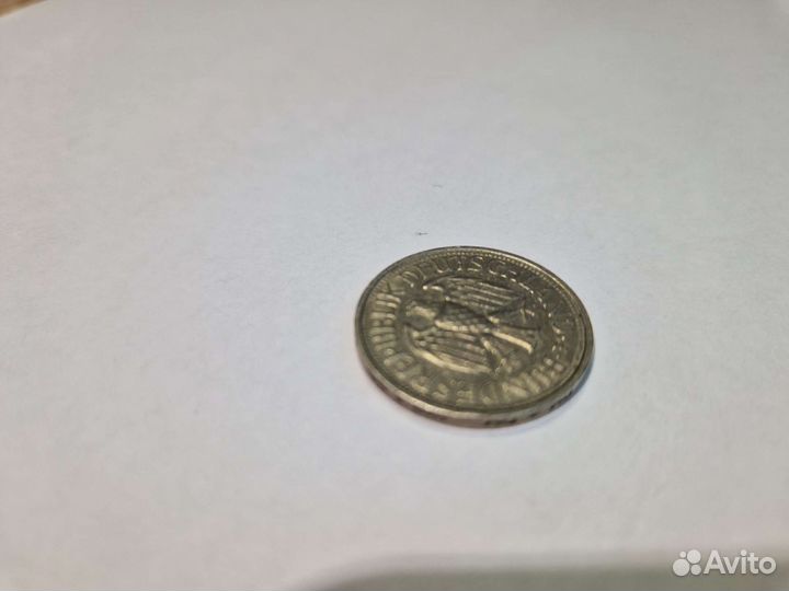 К.1593 Монета Deutsche Mark 1978г