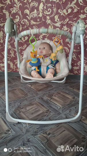 Детские электронные качели