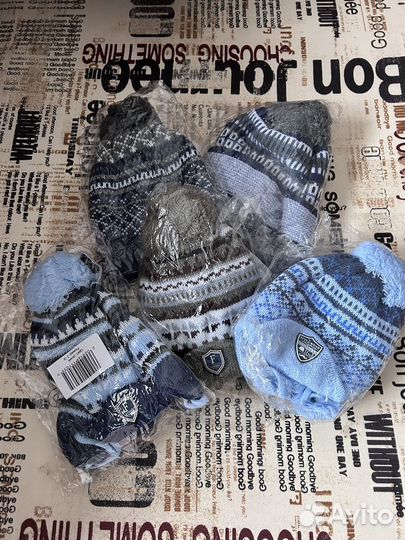 Шапка детская зимняя