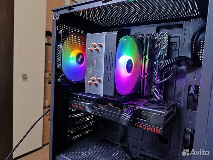 Игровой комп Intel 12100F+ RX6600 XT