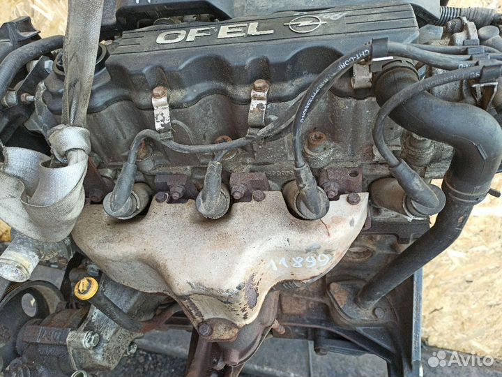 Двигатель в сборе Opel Astra F рест. 1994