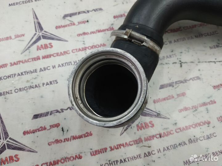 Патрубок интеркулера m111 к w210 Mercedes от дмрв