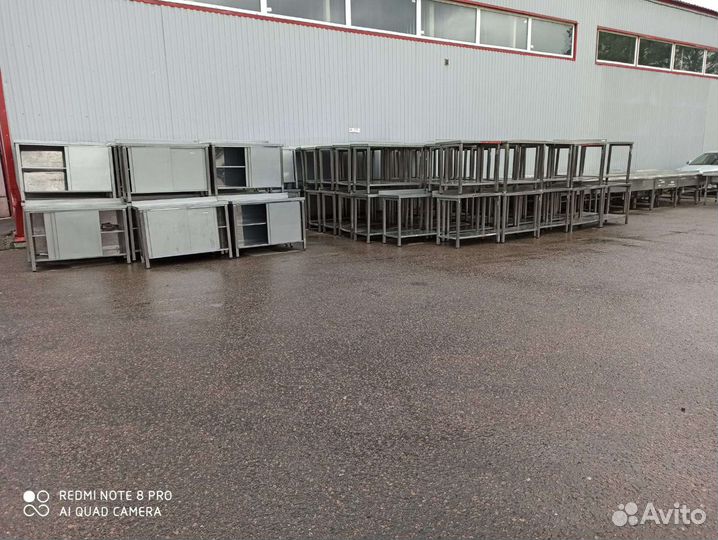 Столы купе мойки шпильки косынкы из нержавейки